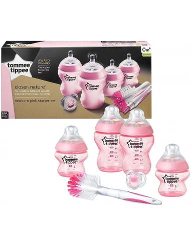 KIT RECIEN NACIDO CLOSER TO NATURE ROSA TOMMEE TIPPEE